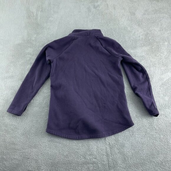 Athleta Womens Small Purple Fleece Wrap Jacket With Zipper Pockets 5311 - Picture 2 of 11